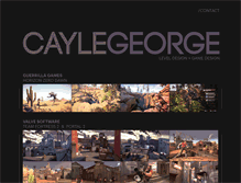 Tablet Screenshot of caylegeorge.com